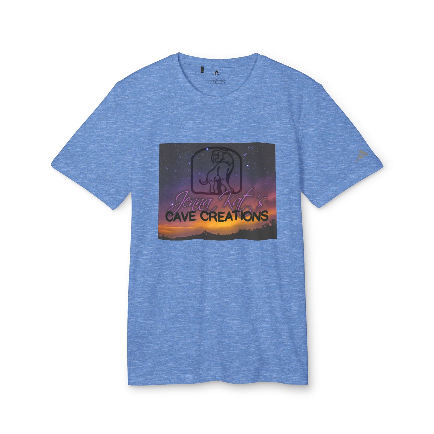 "Jenna Kats' Arted On An Adidas Shirt #2 The Sunset" adidas® Unisex Sport T-shirt