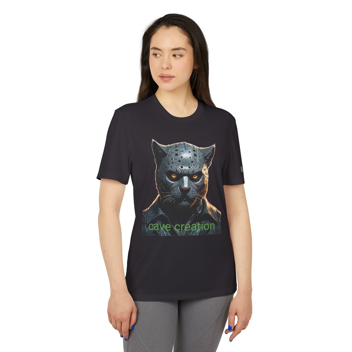 "Jenna Kats' Arted On A Adidas Shirt #3 The Kitty"adidas® Unisex Sport T-shirt