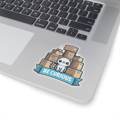 "Curious" Kiss-Cut Stickers