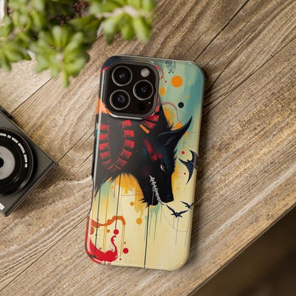 " I Told My Demons About You" Art Print Cell Phone Case, Impact-Resistant Cases