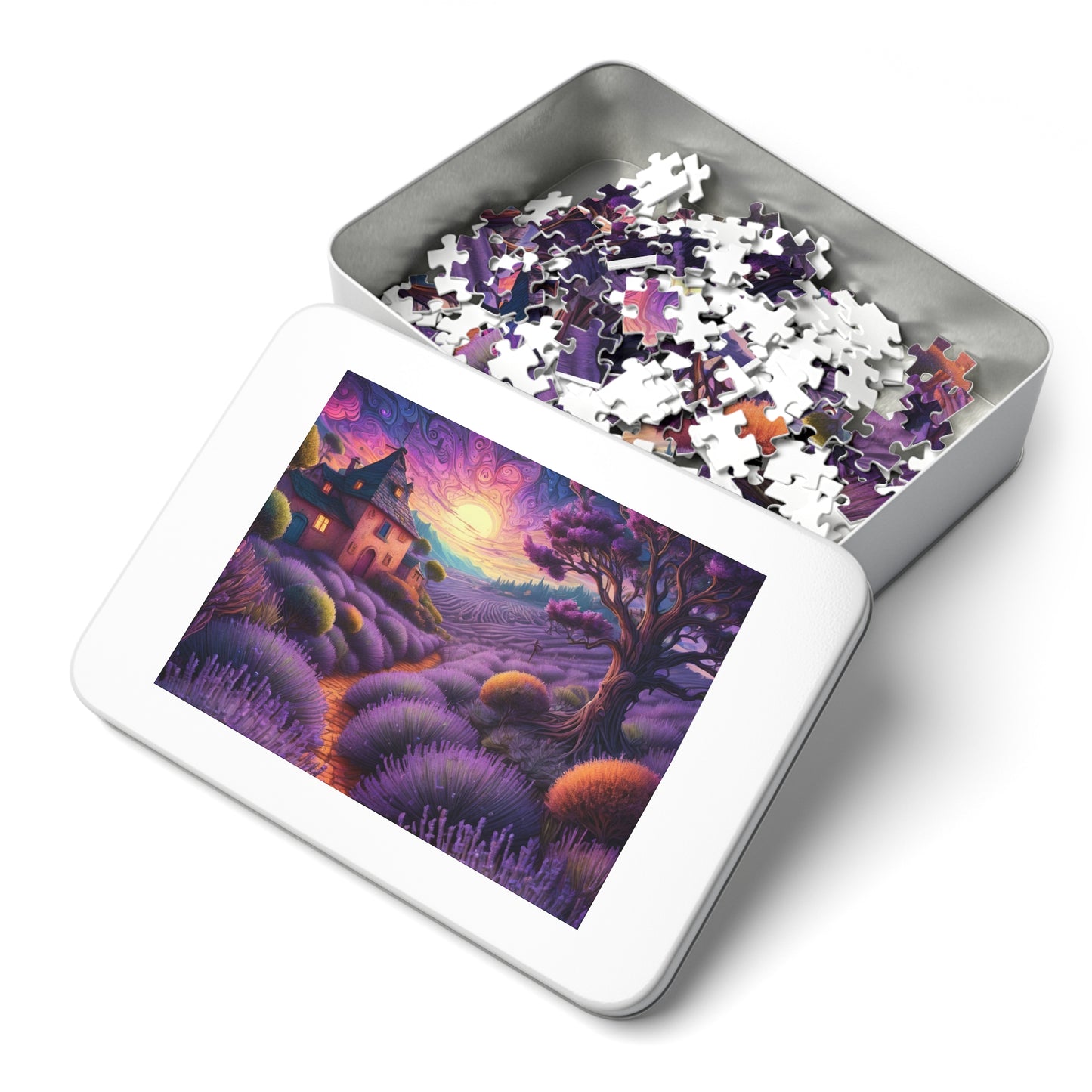 " Lavender Dream Farm" Jigsaw Puzzle