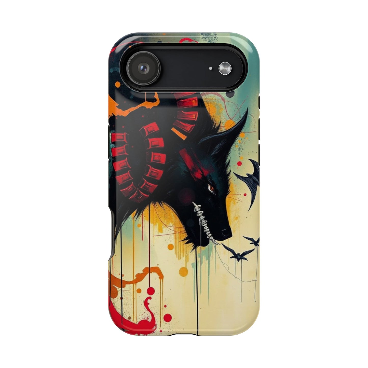 " I Told My Demons About You" Art Print Cell Phone Case, Impact-Resistant Cases