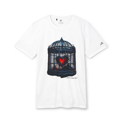 ''Jenna Kats Arted On a Adidas Shirt #9 The Cage'' adidas® Unisex Sport T-shirt