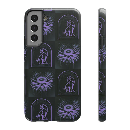 ''Jenna Kats' Purple Daisy" Impact-Resistant Cases