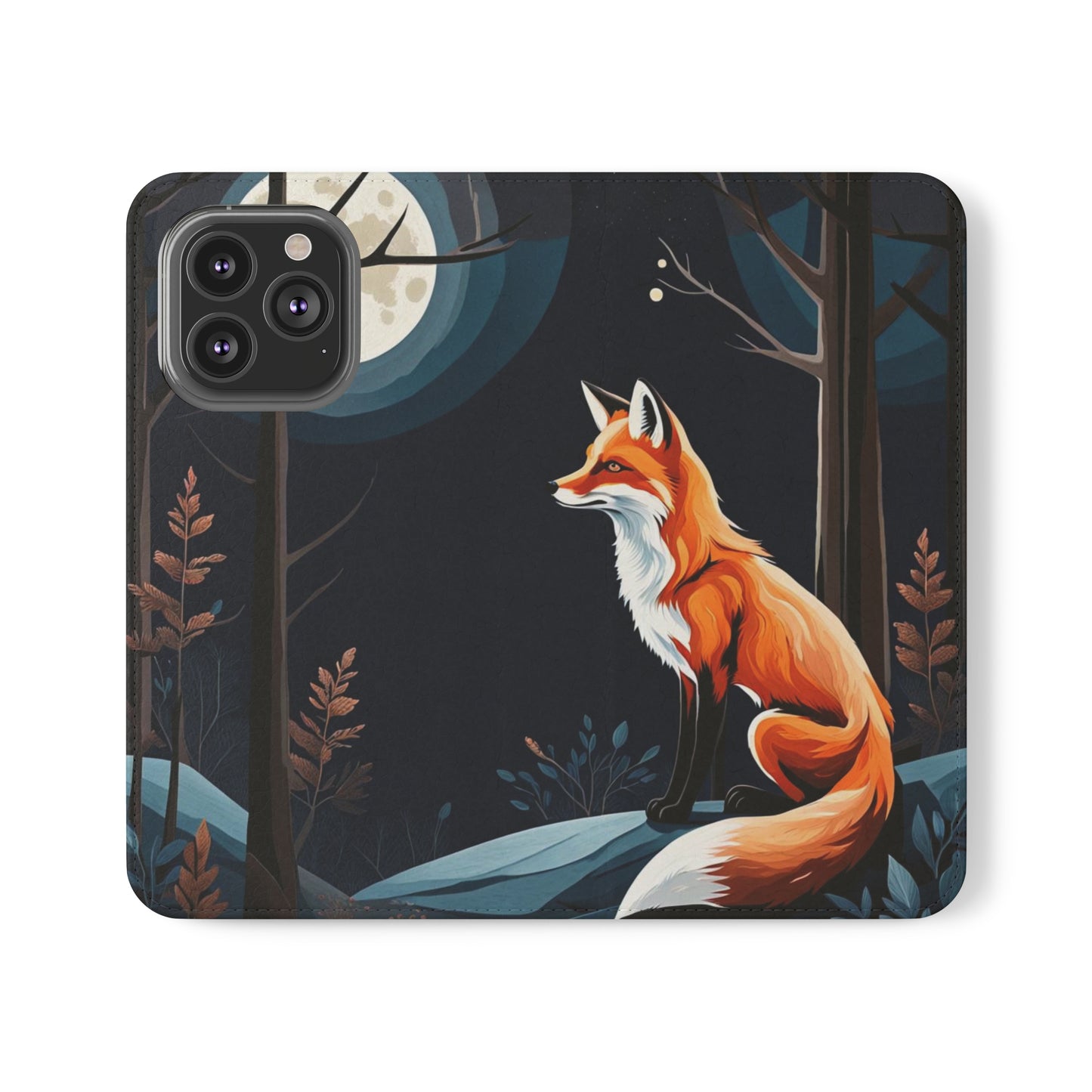 ''Foxy Moon"' Flip Cases Phone Case