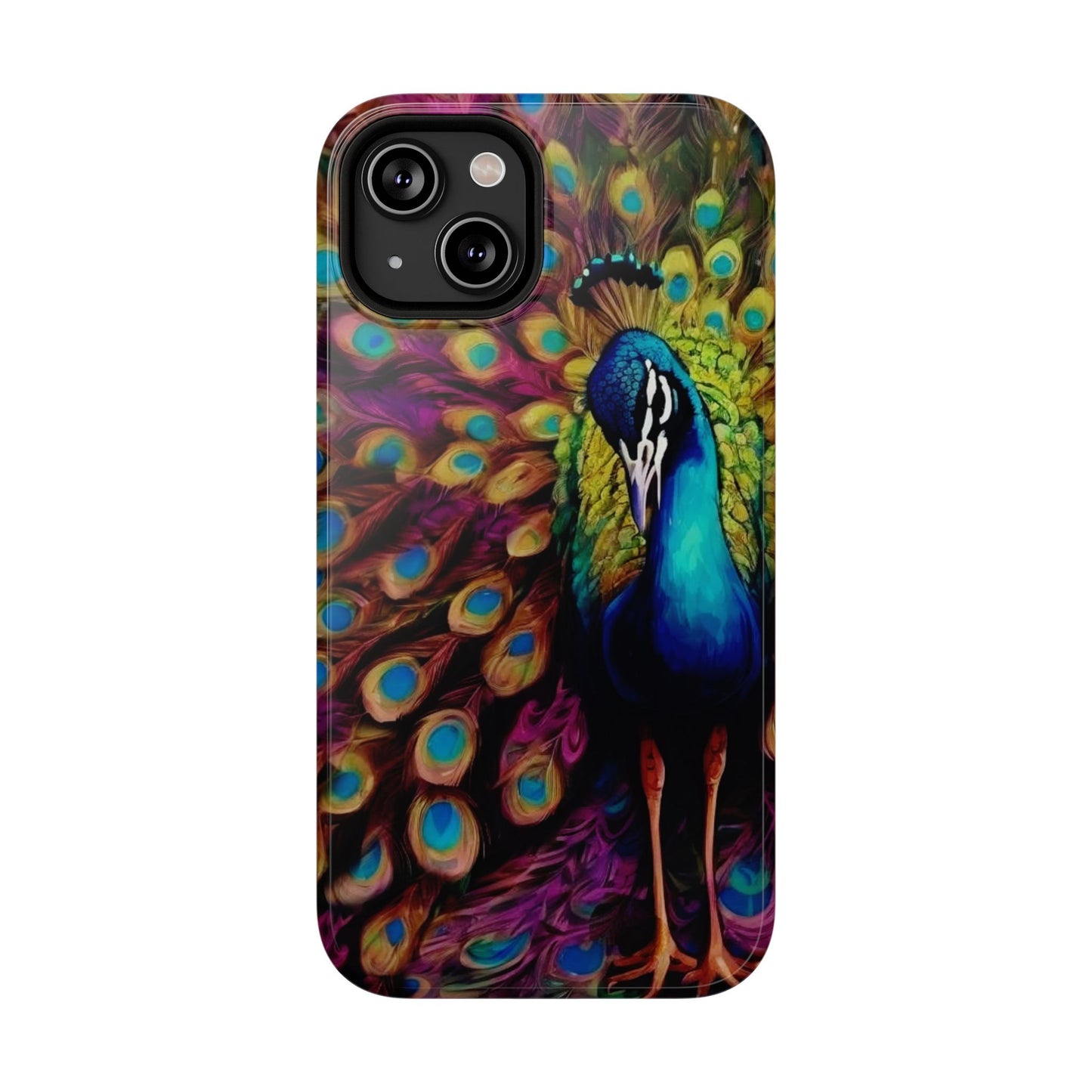 ''Peacock'' Impact-Resistant Cases