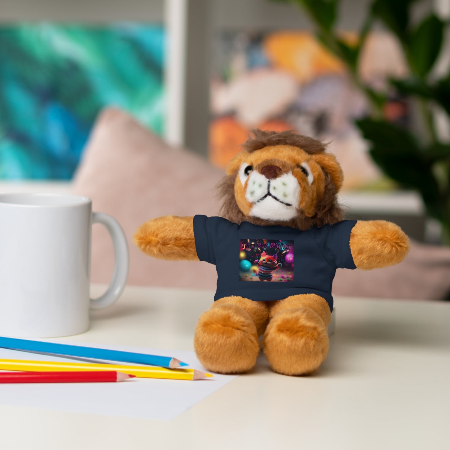 ''Tiny But Mighty'' Stuffed Animals with Tee