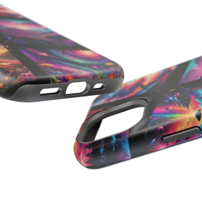 ''Neon Scenes'' Impact-Resistant Cases