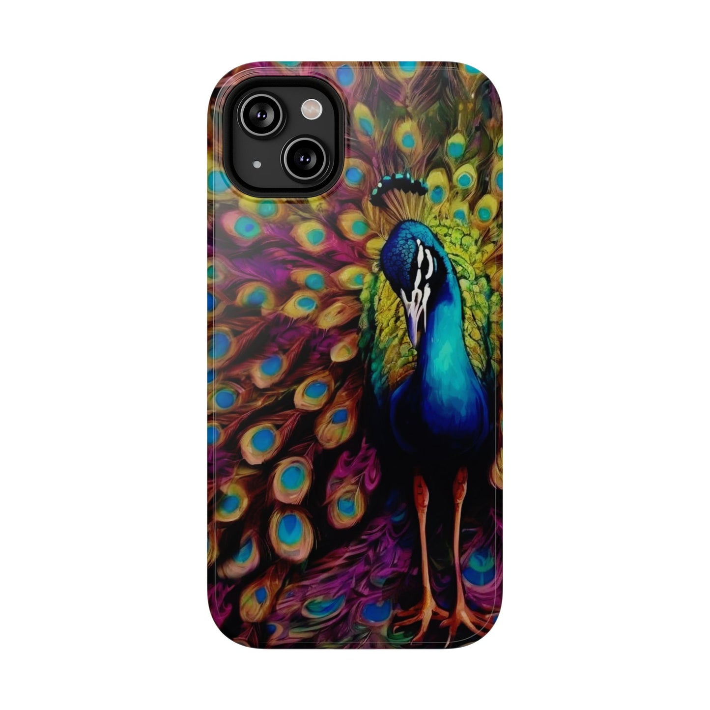 ''Peacock'' Impact-Resistant Cases