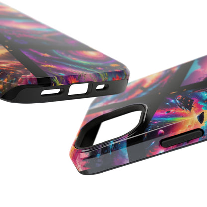 ''Neon Scenes'' Impact-Resistant Cases