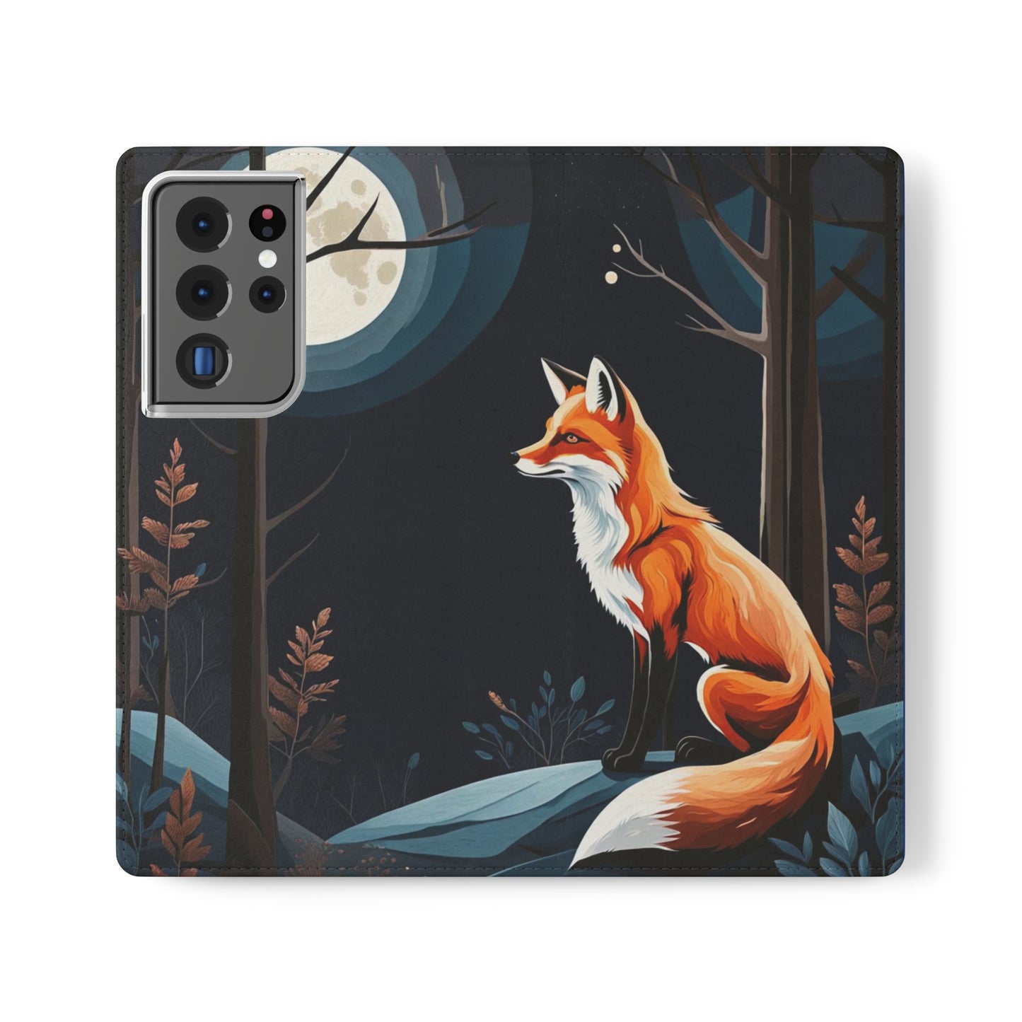 ''Foxy Moon"' Flip Cases Phone Case