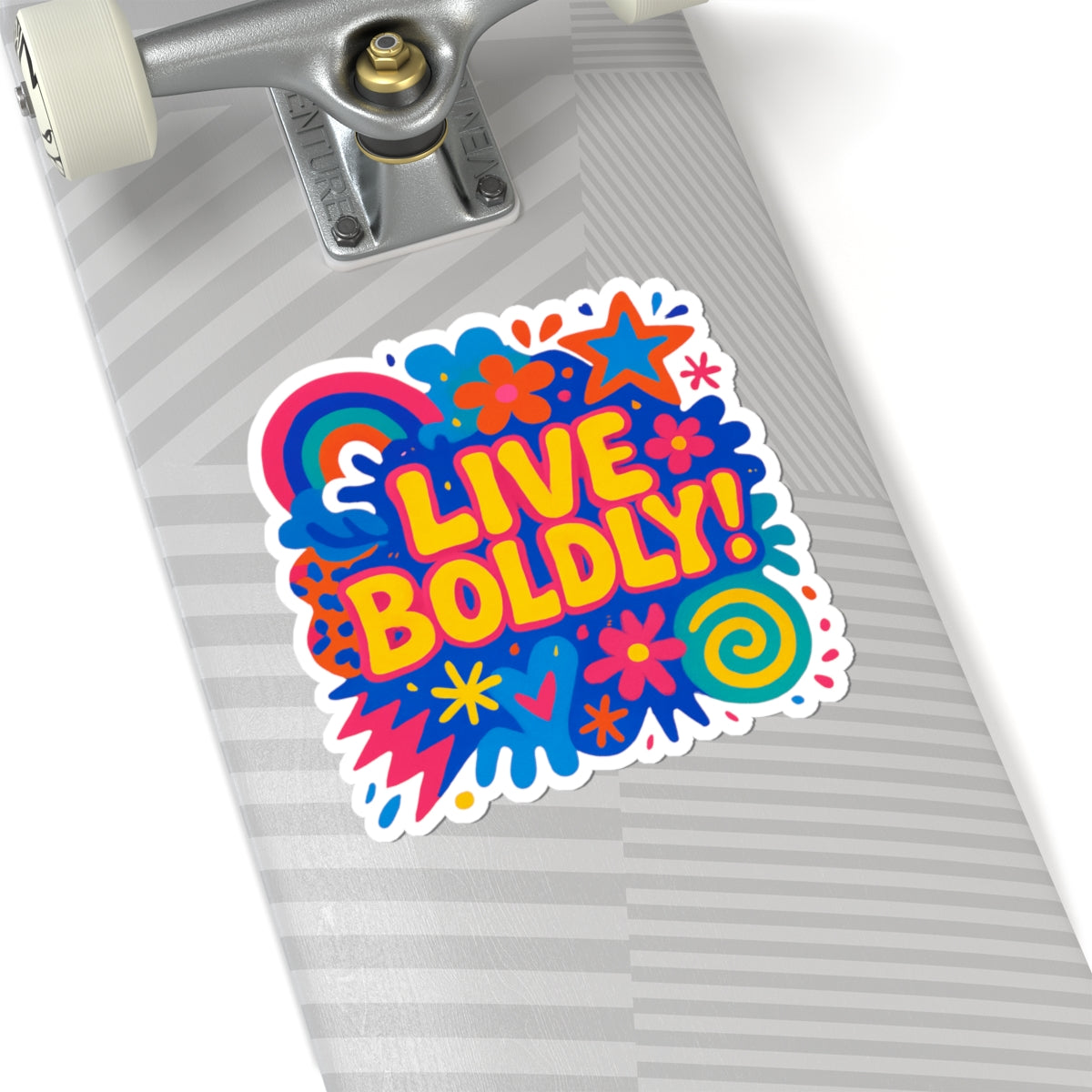 Live Boldly Kiss-Cut Stickers