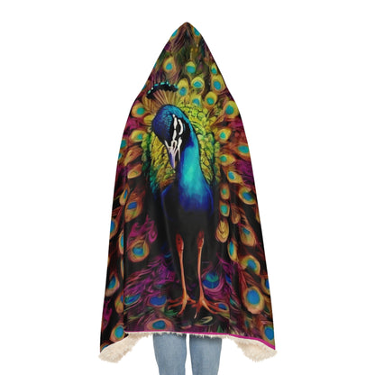 ''Peacock'' Snuggle Blanket