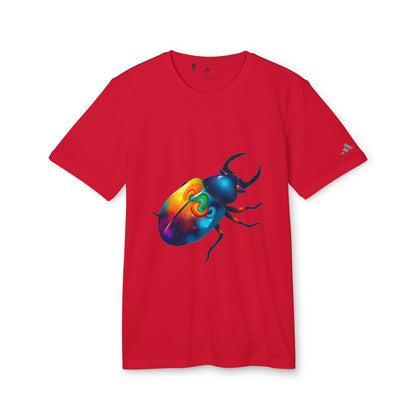 Colorful Beetle Graphic Unisex Sport T-shirt