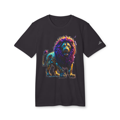 "Jenna Kats' Arted On An Adidas Shirt #8 Lion" adidas® Unisex Sport T-shirt