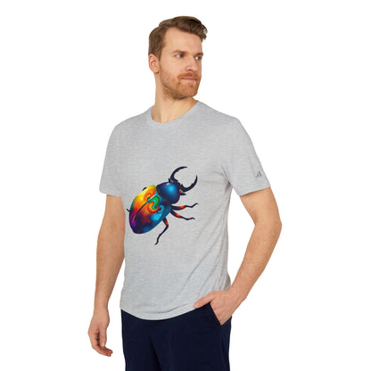 Colorful Beetle Graphic Unisex Sport T-shirt
