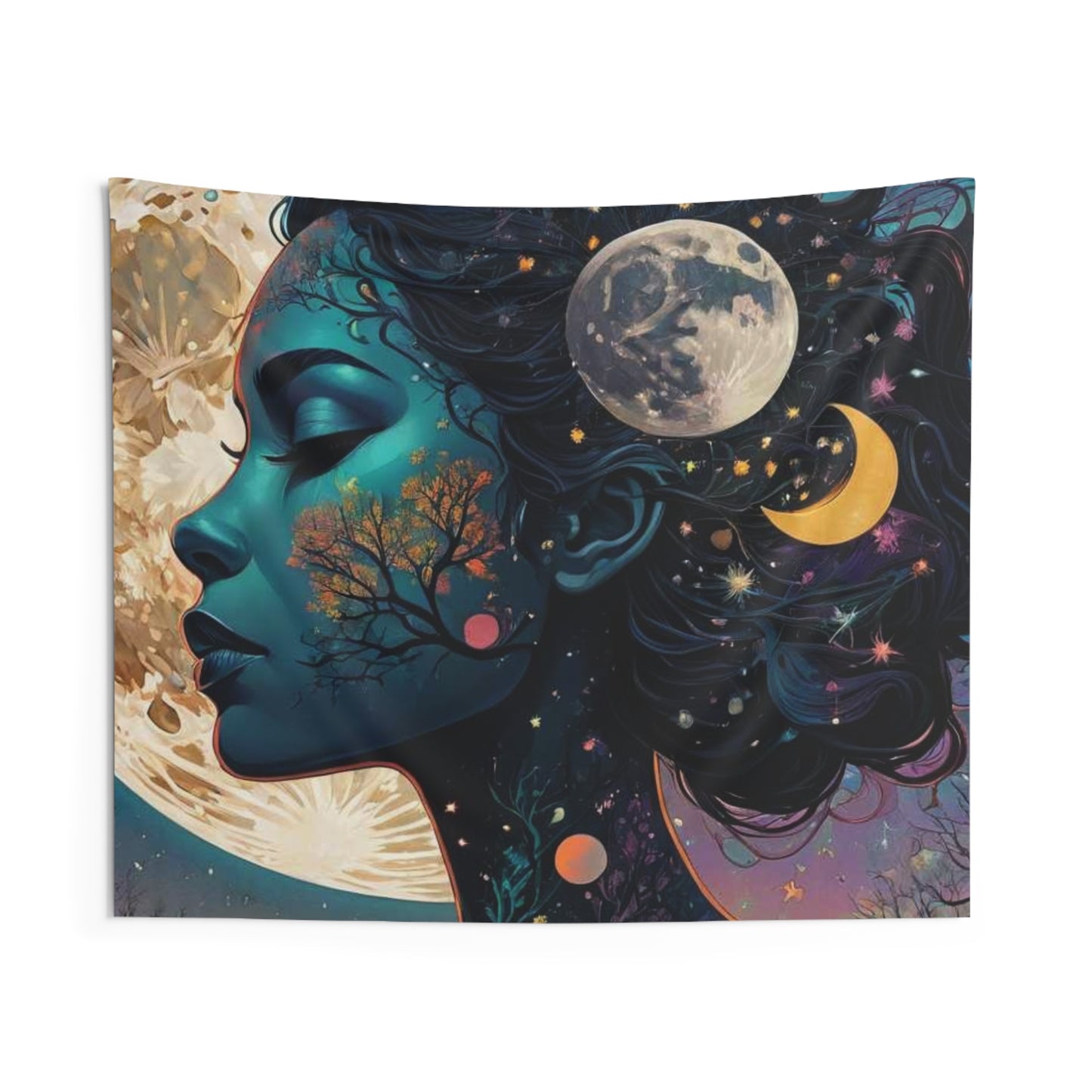 ''Celestial Beauty'' Indoor Wall Tapestries