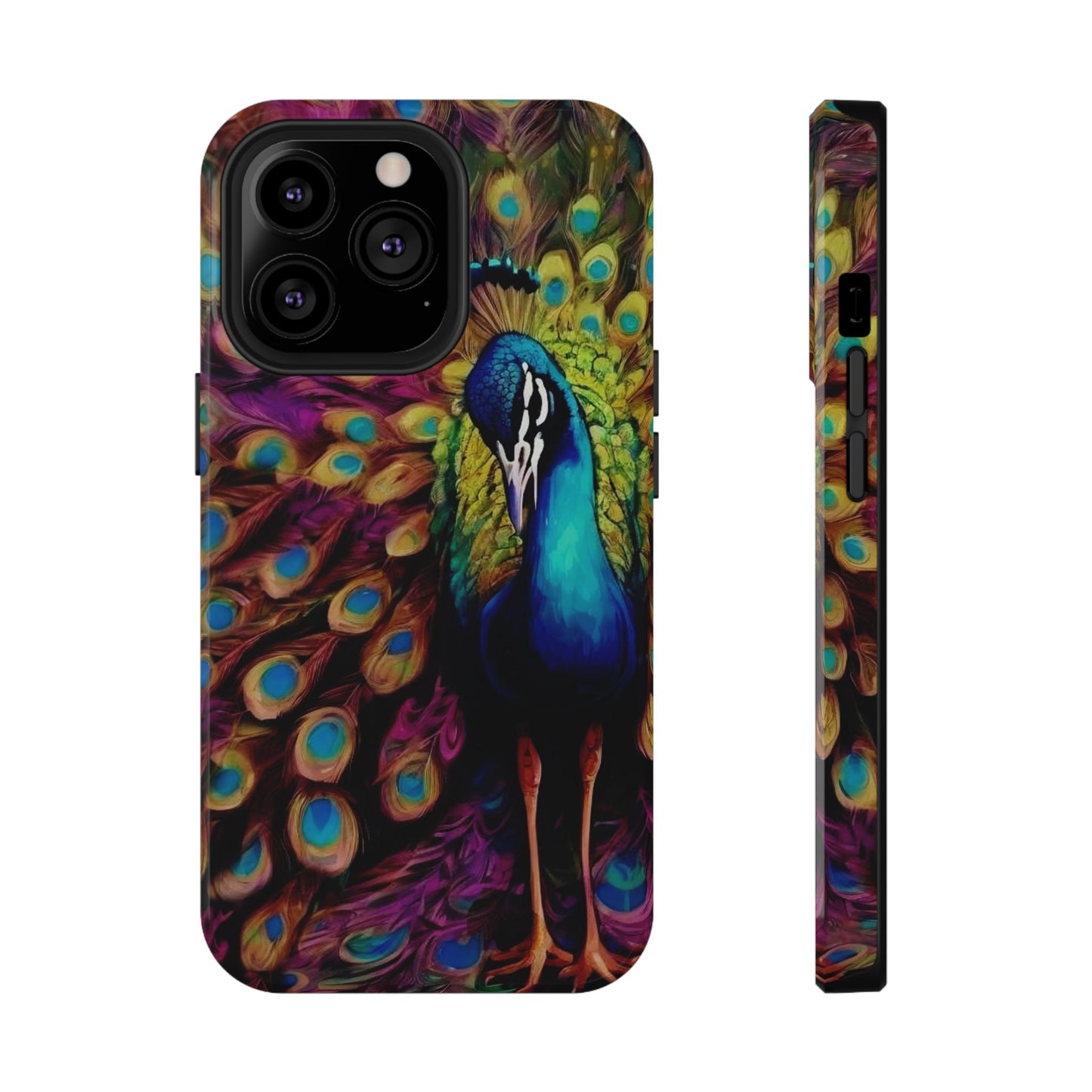 ''Peacock'' Impact-Resistant Cases