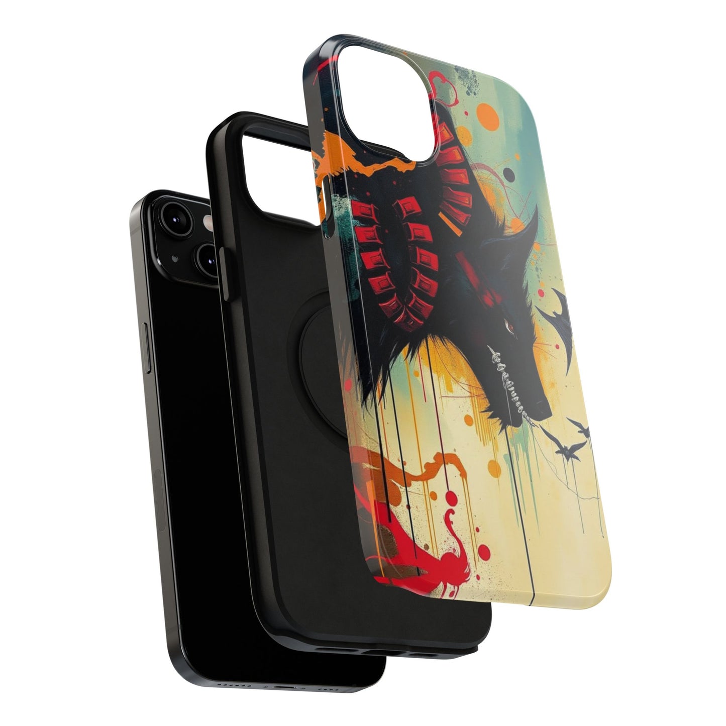 " I Told My Demons About You" Art Print Cell Phone Case, Impact-Resistant Cases