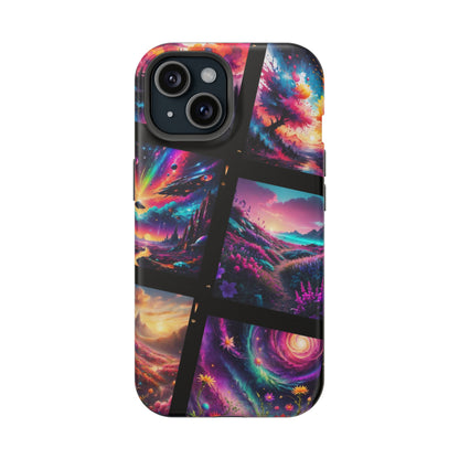 ''Neon Scenes'' Impact-Resistant Cases