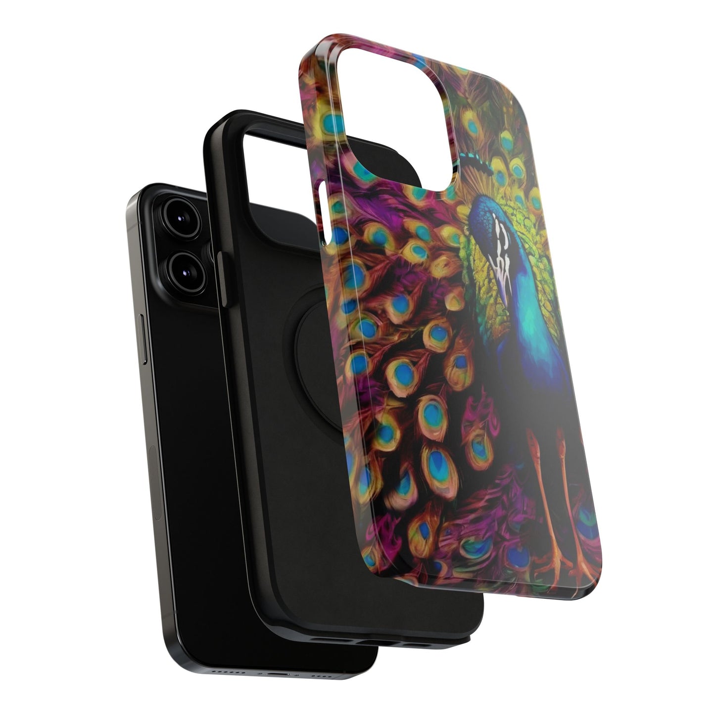 ''Peacock'' Impact-Resistant Cases