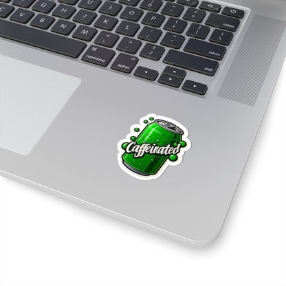 Caffeinated Kiss-Cut Stickers