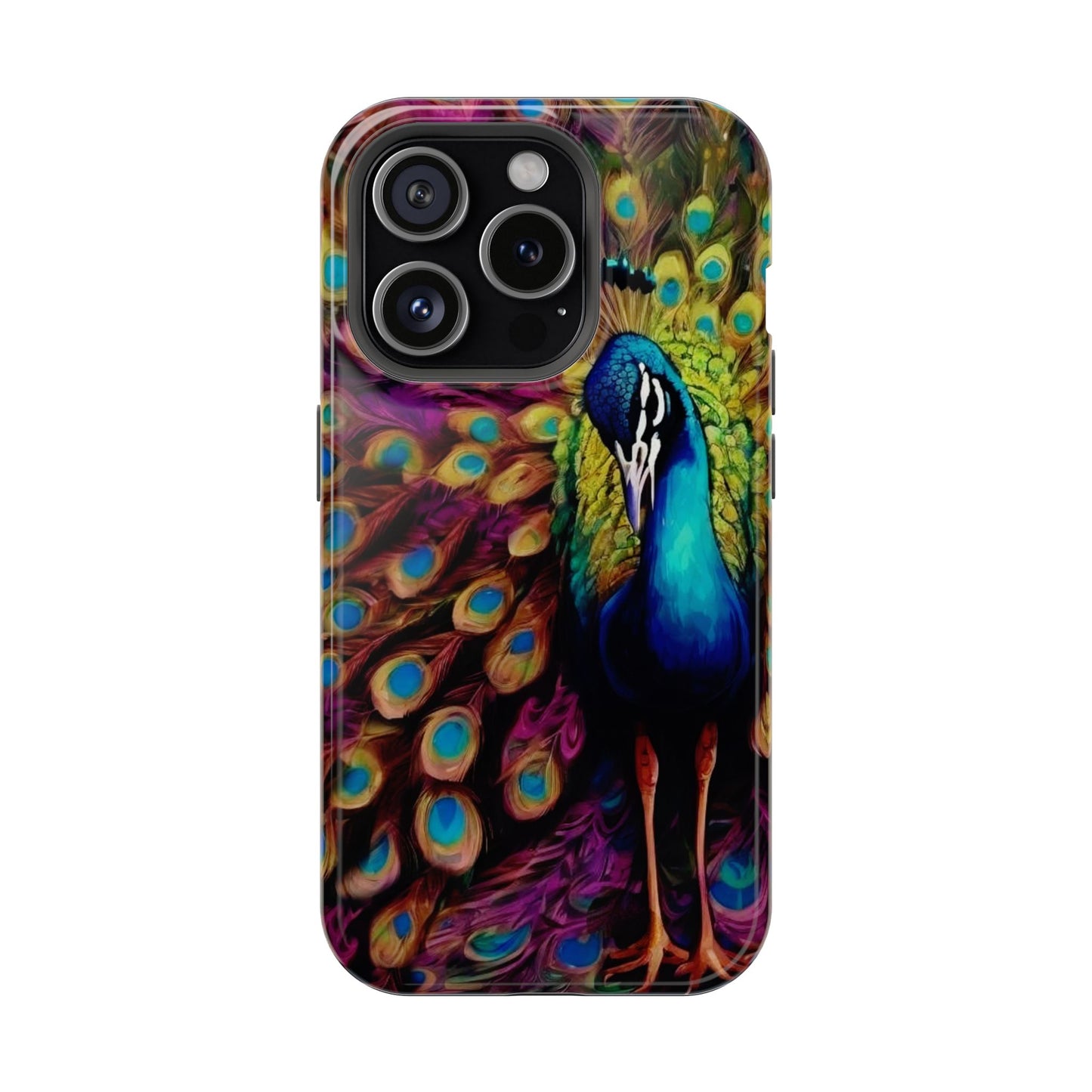 ''Peacock'' Impact-Resistant Cases