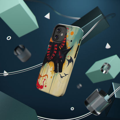 " I Told My Demons About You" Art Print Cell Phone Case, Impact-Resistant Cases