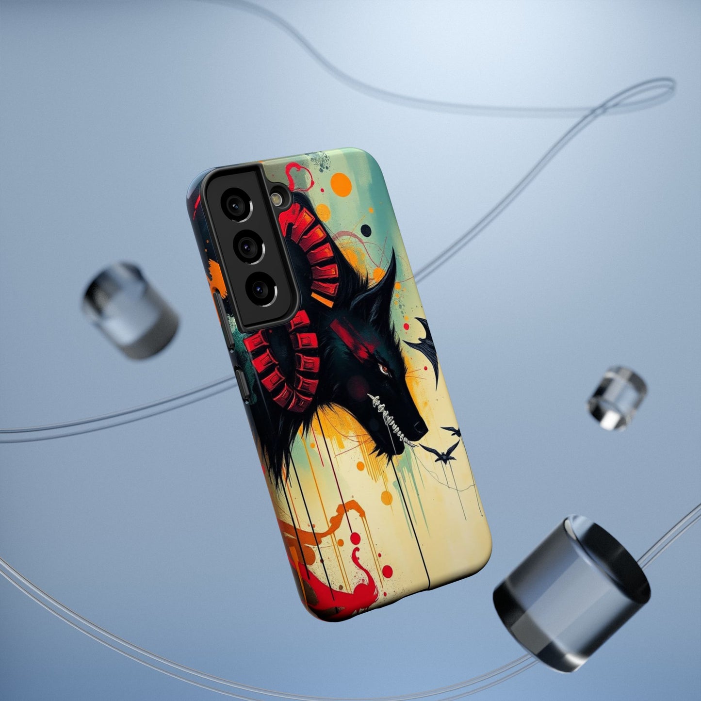 " I Told My Demons About You" Art Print Cell Phone Case, Impact-Resistant Cases