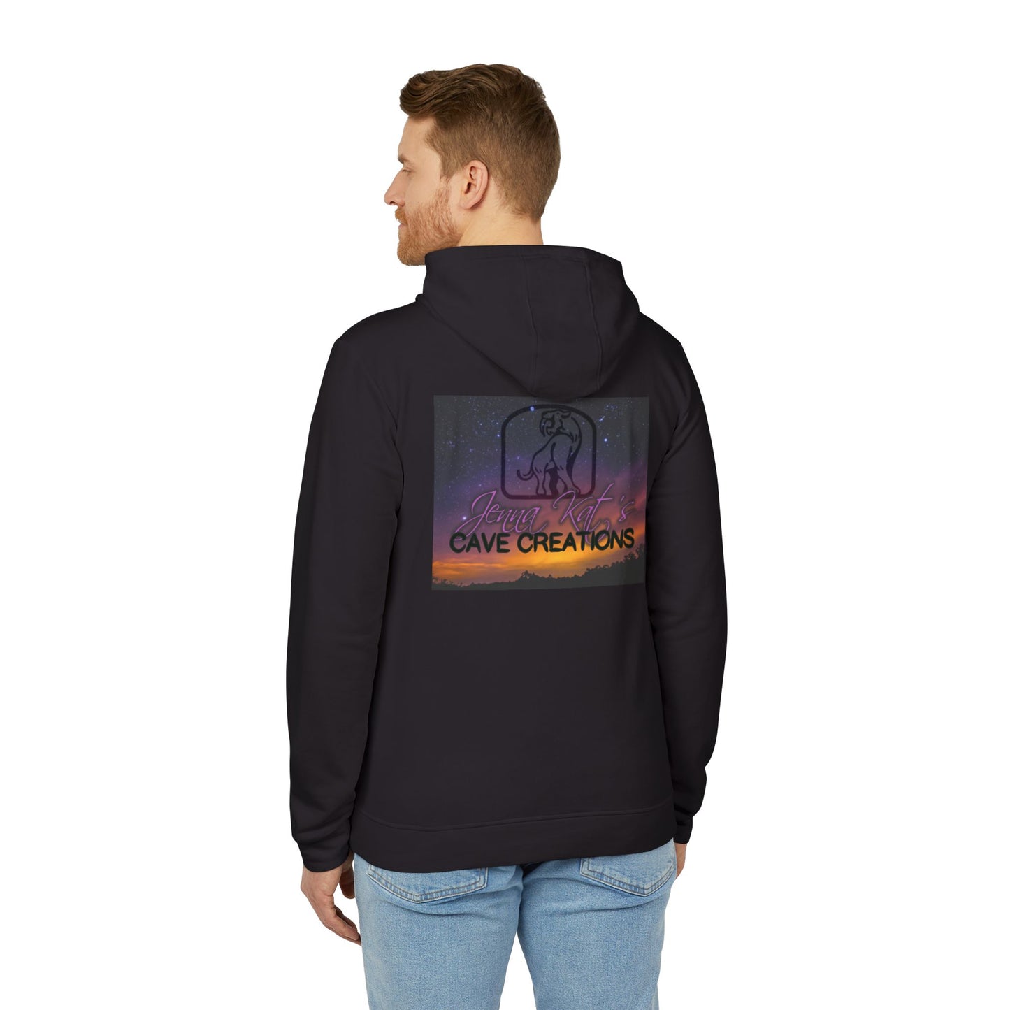 ''Jenna Kats Arted On An Adidas Hoodie #1 The Sunset'' adidas® Unisex Fleece Hoodie