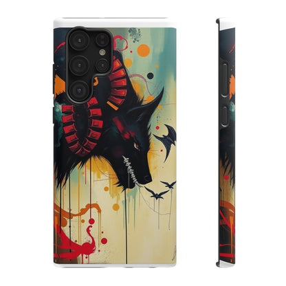 " I Told My Demons About You" Art Print Cell Phone Case, Impact-Resistant Cases