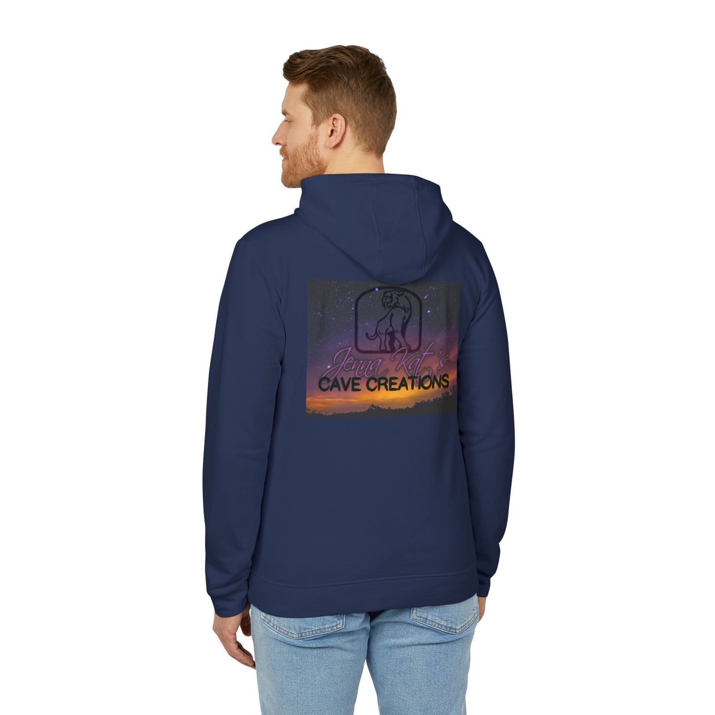 ''Jenna Kats Arted On An Adidas Hoodie #1 The Sunset'' adidas® Unisex Fleece Hoodie