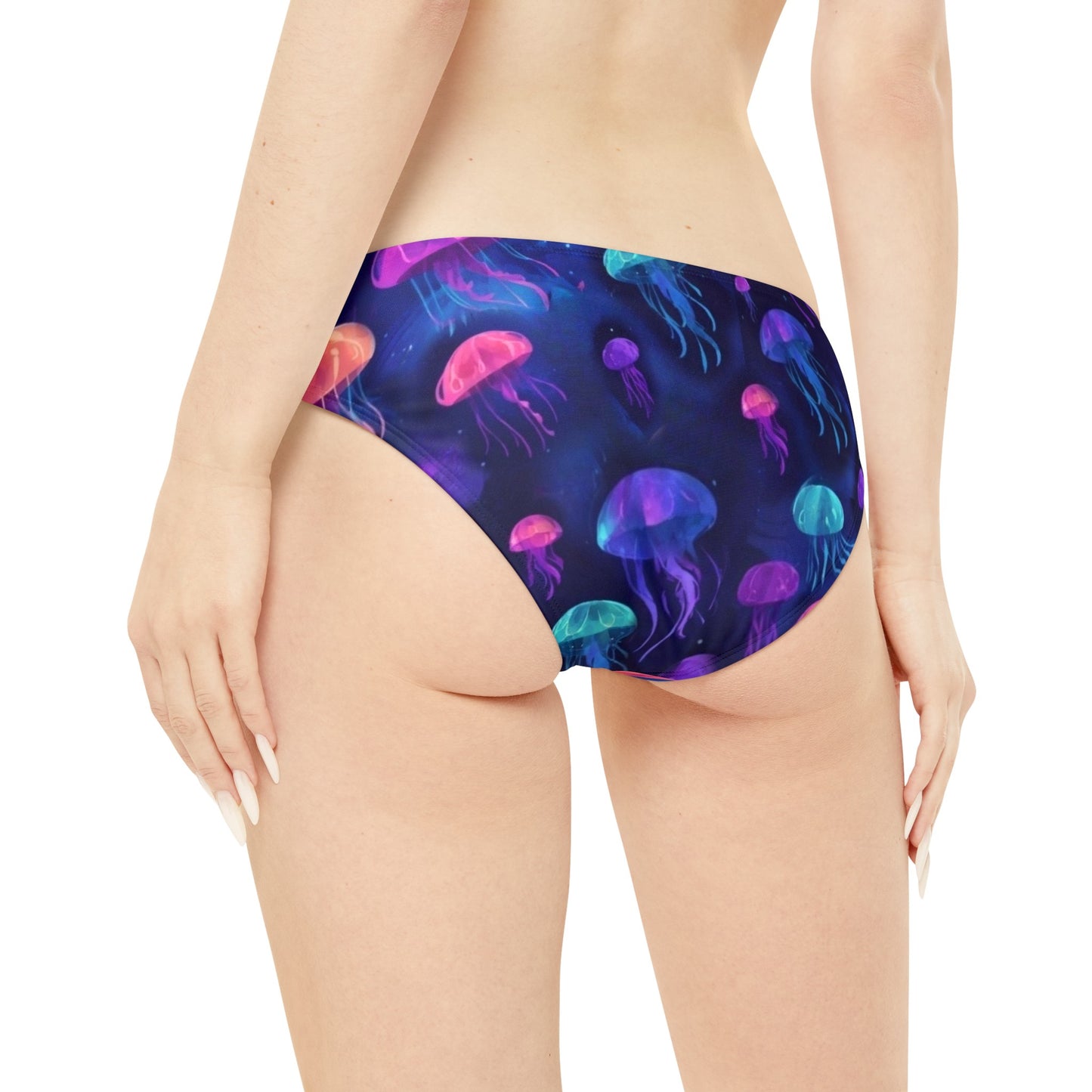 "Galactic Jellyfish" Loop Tie Bikini Bottom