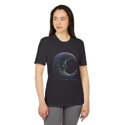 "Jenna Kats' Arted On An Adidas Shirt #7 The Moon'' adidas® Unisex Sport T-shirt