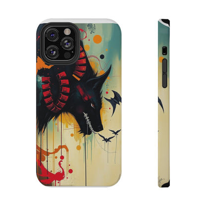 " I Told My Demons About You" Art Print Cell Phone Case, Impact-Resistant Cases