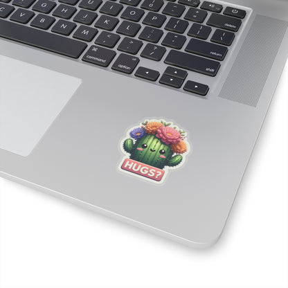 Cactus Hugs Kiss-Cut Stickers