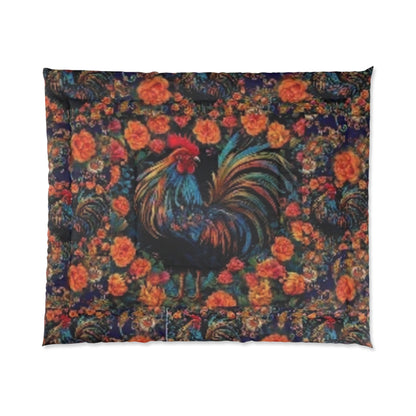 Clucker Comforter In Red