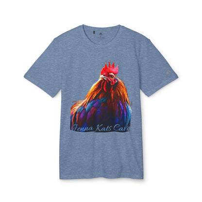 ''Jenna Kats' Arted On An Adidas Shirt #4 Rooster'' adidas® Unisex Sport T-shirt