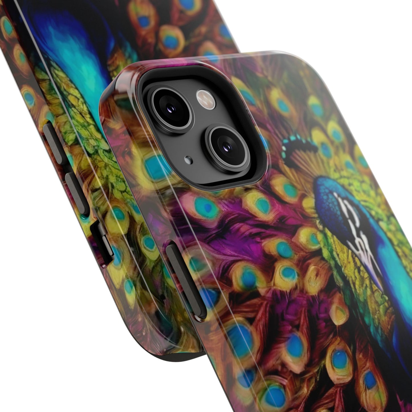 ''Peacock'' Impact-Resistant Cases