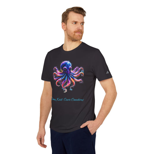 "Jenna Kats Arted On An Adidas Shirt #2 The Octopus" Adidas® Unisex Sport T-shirt