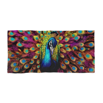 ''Peacock'' Beach Towel