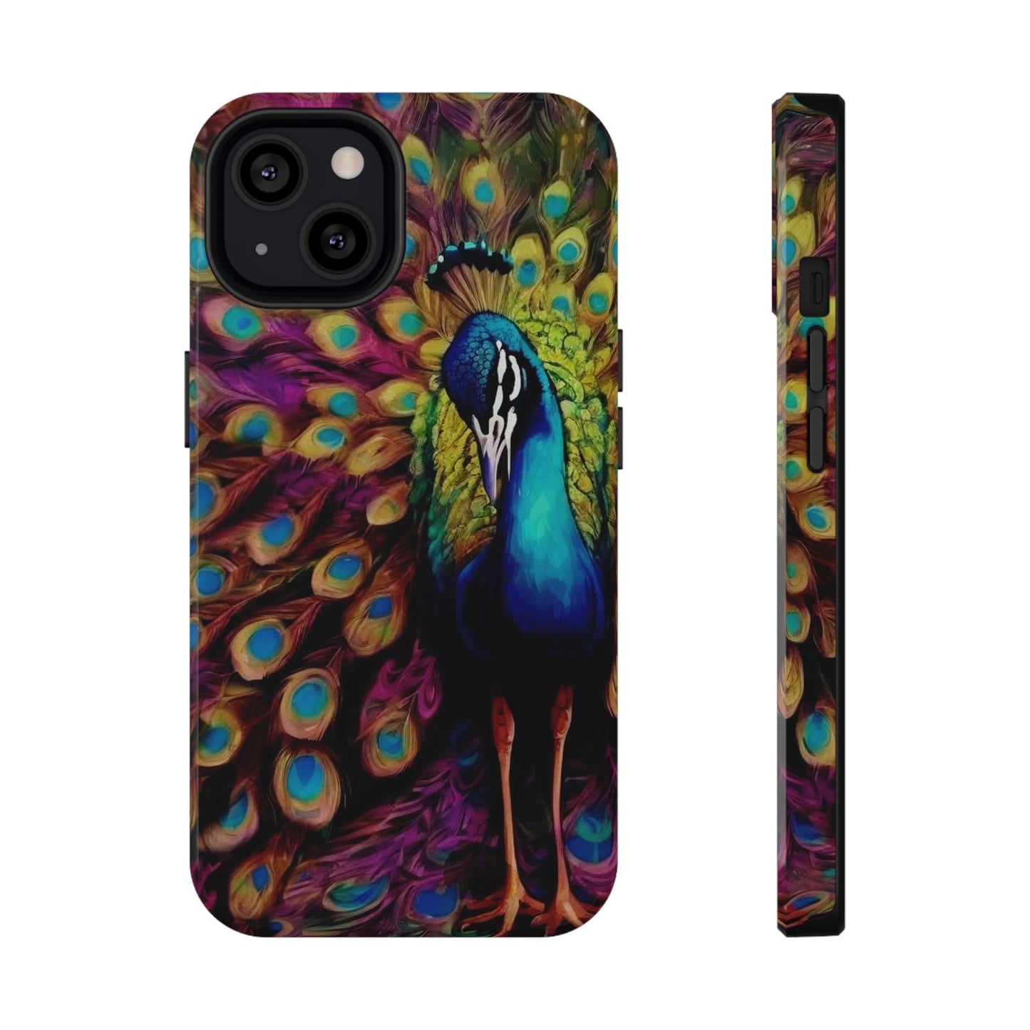 ''Peacock'' Impact-Resistant Cases