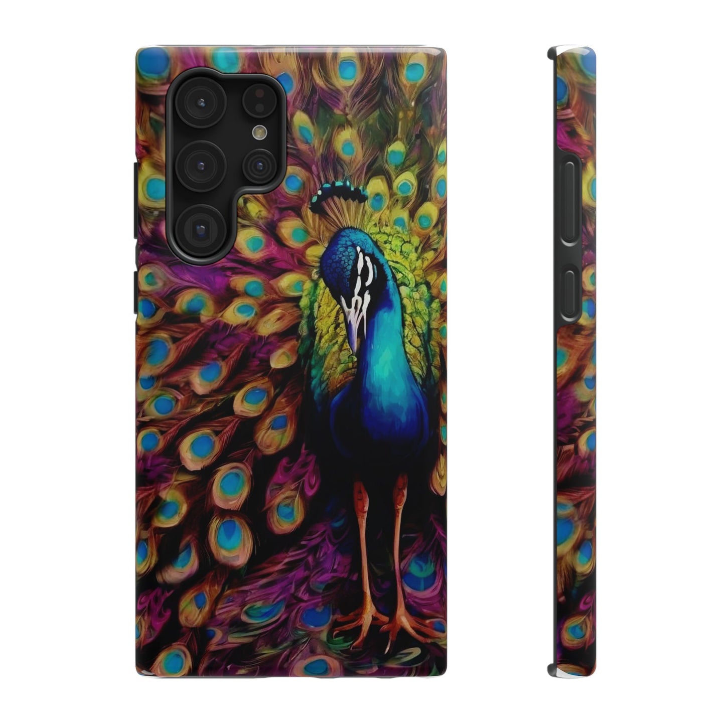 ''Peacock'' Impact-Resistant Cases