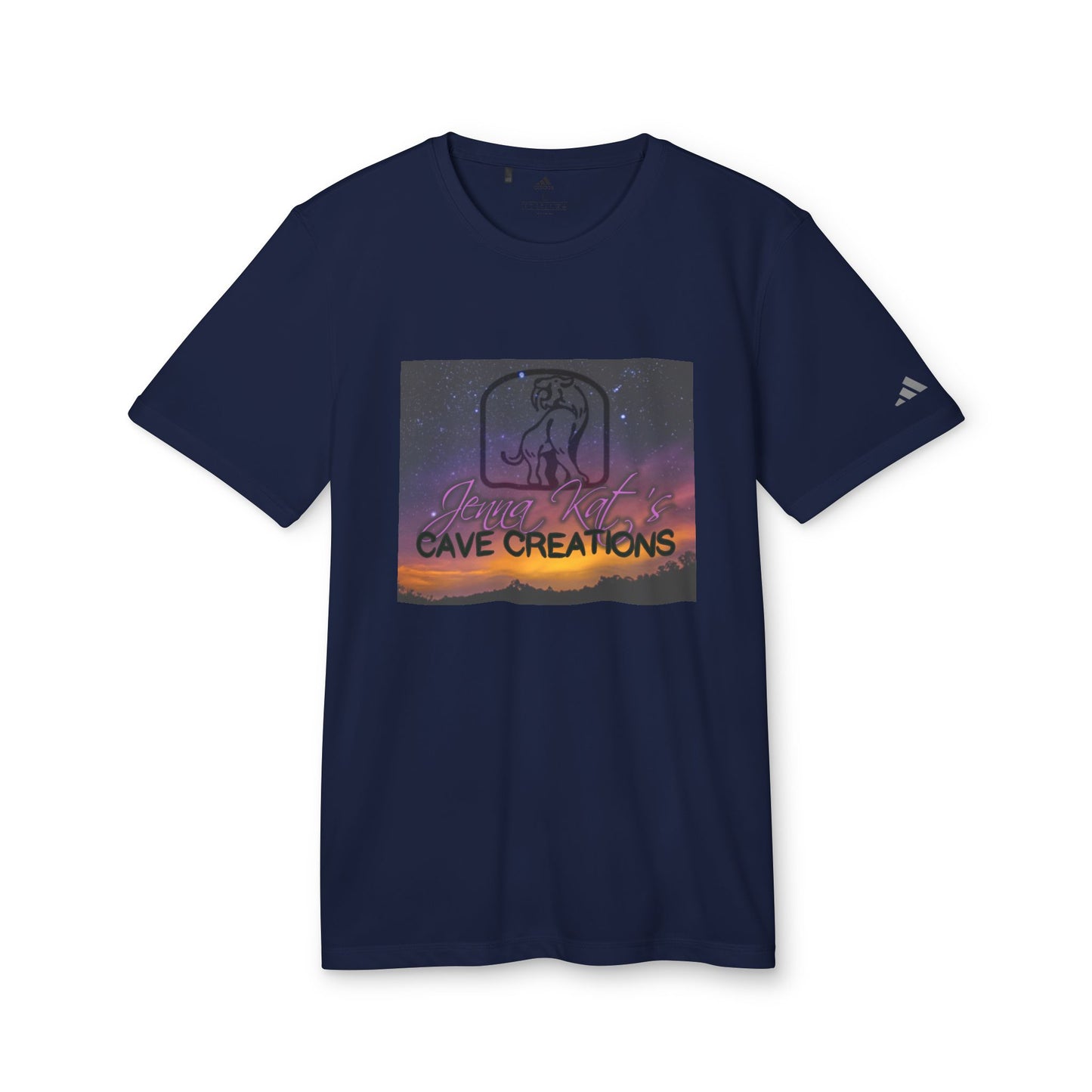 "Jenna Kats' Arted On An Adidas Shirt #2 The Sunset" adidas® Unisex Sport T-shirt