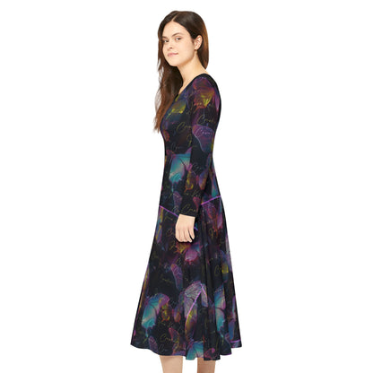 Jenna Kats' Dark Butterfly, Women's Long Sleeve Dance Dress. My Name Is Written All Over That Dress!