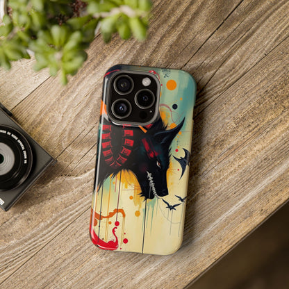 " I Told My Demons About You" Art Print Cell Phone Case, Impact-Resistant Cases