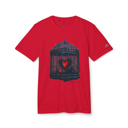 ''Jenna Kats Arted On a Adidas Shirt #9 The Cage'' adidas® Unisex Sport T-shirt