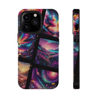 ''Neon Scenes'' Impact-Resistant Cases