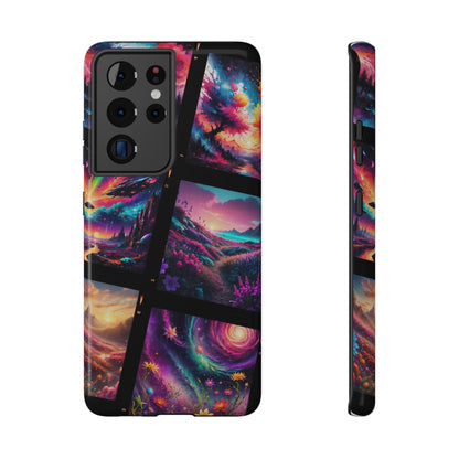 ''Neon Scenes'' Impact-Resistant Cases