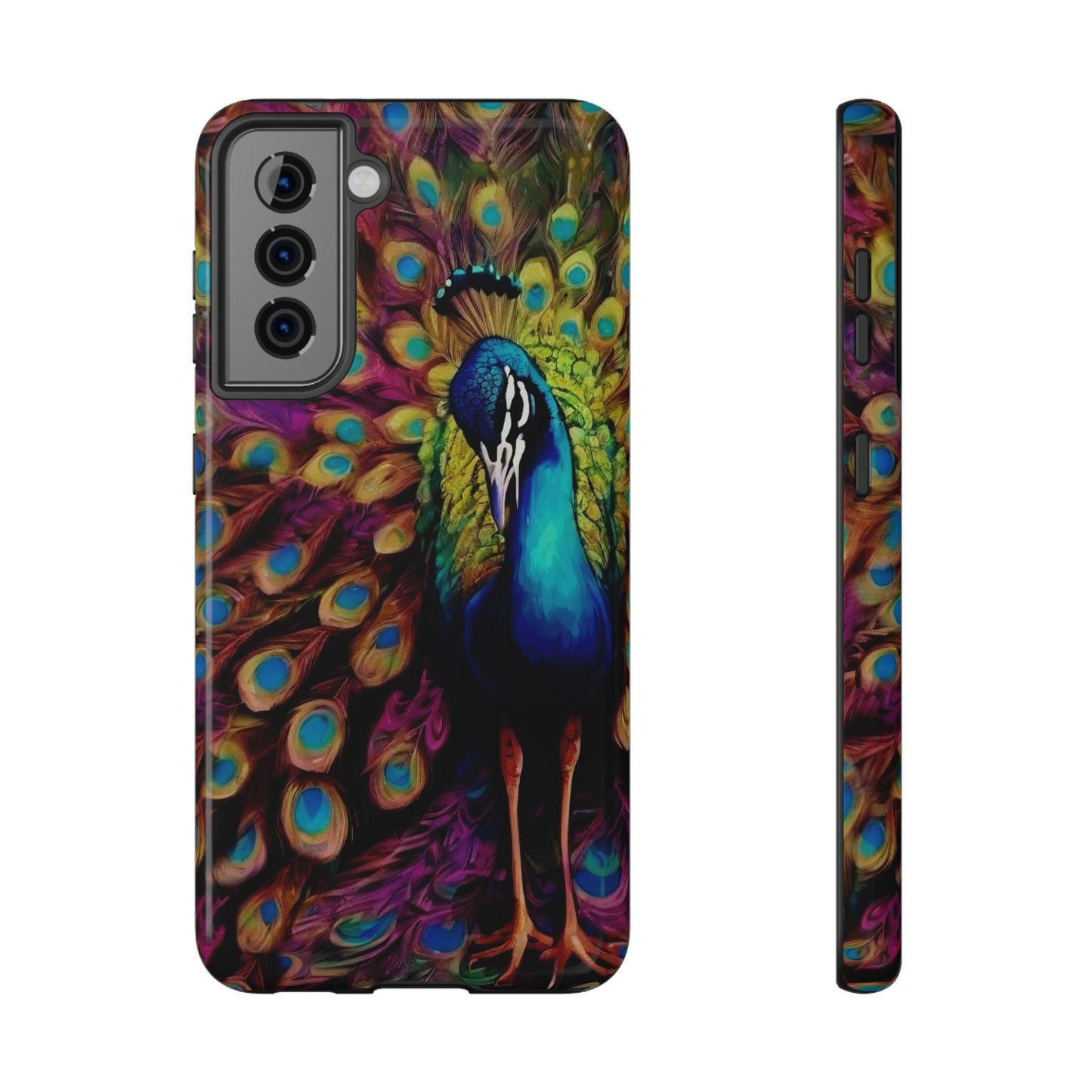 ''Peacock'' Impact-Resistant Cases